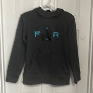 FXR Youth Podium Tech Pullover Hoodie Hoody Front Pocket
